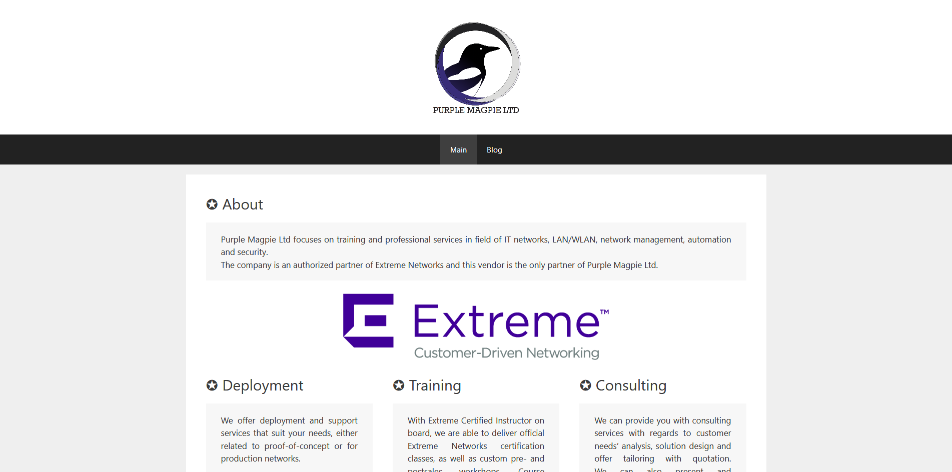 Purple Magpie Ltd